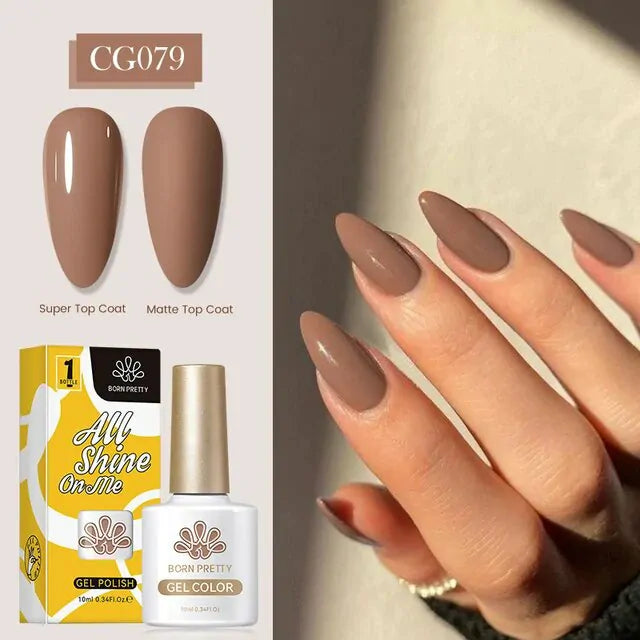 Born Pretty Silky White Series Gel Nail Polish CG079 (10ml)