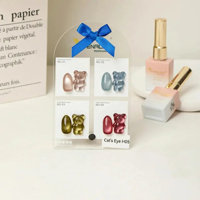 Venalisa Cat Eye Gel Nail Polish (Set of 4) H05