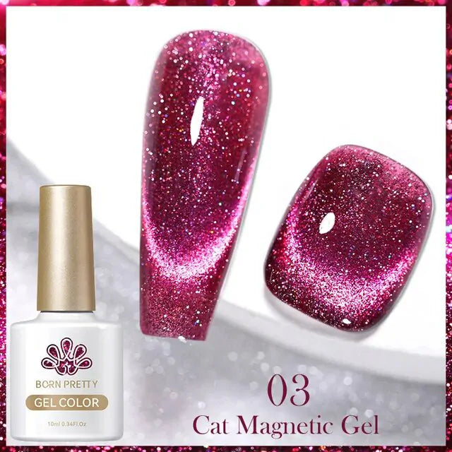 Born Pretty Reflective Cat Magnetic Gel Nail Polish 03 (10ml)