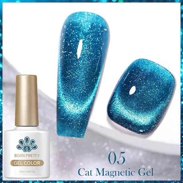 Born Pretty Reflective Cat Magnetic Gel Nail Polish 05 (10ml)