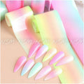 Candy Pastel Gradient Transfer Foil Box (Set Of 10 Colors)
