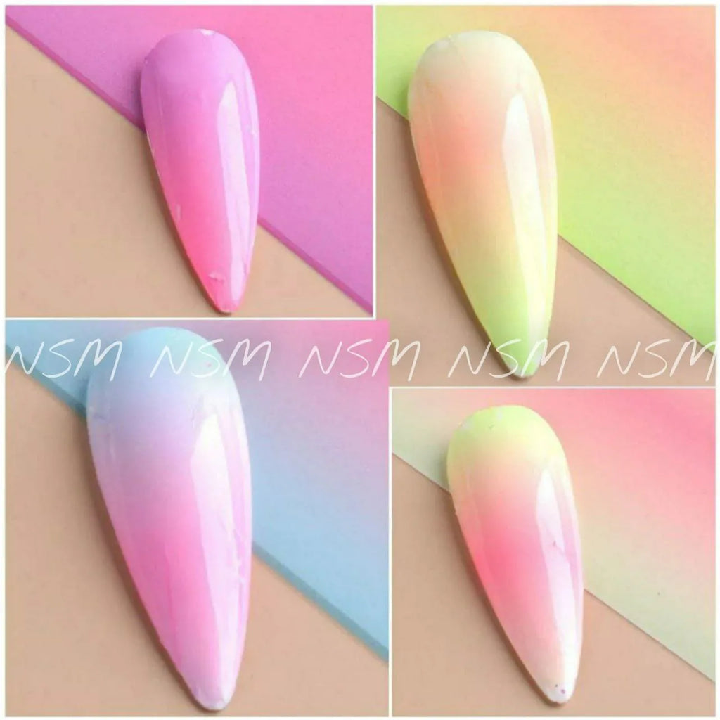 Candy Pastel Gradient Transfer Foil Box (Set Of 10 Colors)