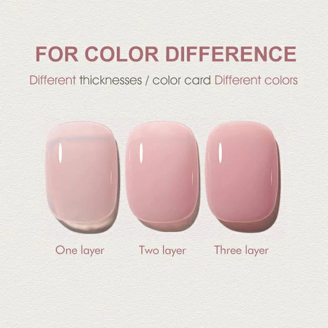Canni Camouflage Rubber Base Coat Nail Gel (7.3ml)