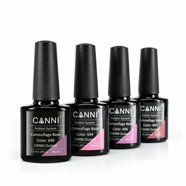 Canni Camouflage Rubber Base Coat Nail Gel (7.3ml)
