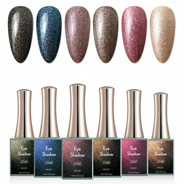 Canni Eye Shadow Series Gel Polish Set (16ml)
