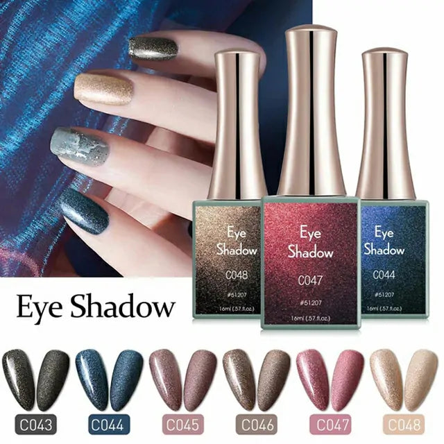 Canni Eye Shadow Series Gel Polish Set (16ml)