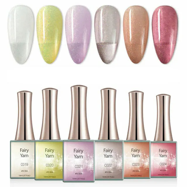 Canni Fairy Yarn Series Gel Polish Set (16ml)