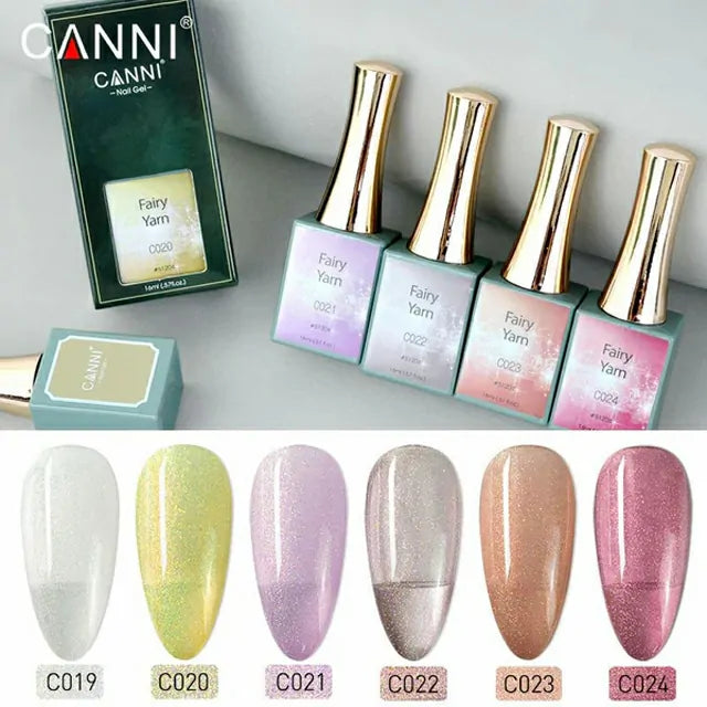 Canni Fairy Yarn Series Gel Polish Set (16ml)