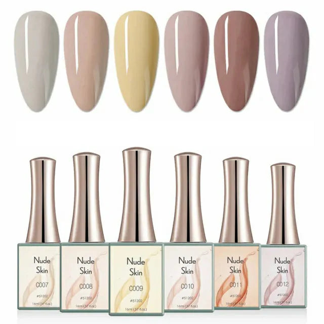 Canni Nude Skin Series Gel Polish Set (16ml)