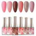 Canni Peach Naked Series Gel Polish Set (16ml)