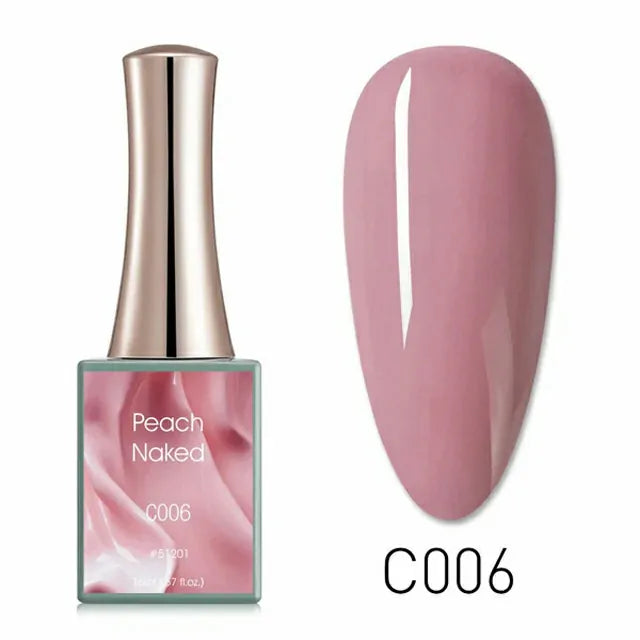 Canni Peach Naked Series Gel Polish Set (16ml)