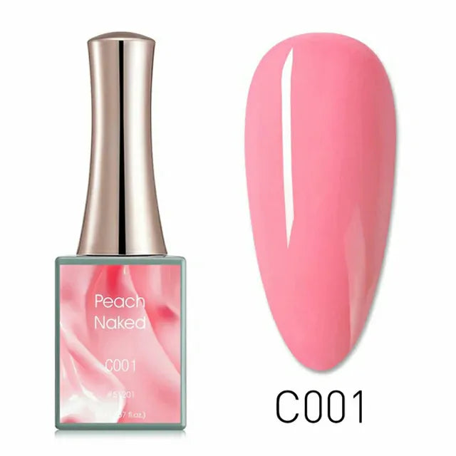 Canni Peach Naked Series Gel Polish Set (16ml)