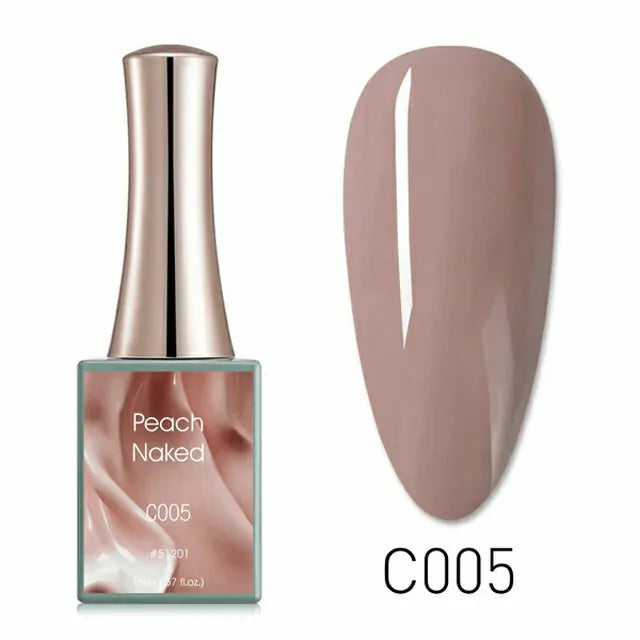 Canni Peach Naked Series Gel Polish Set (16ml)