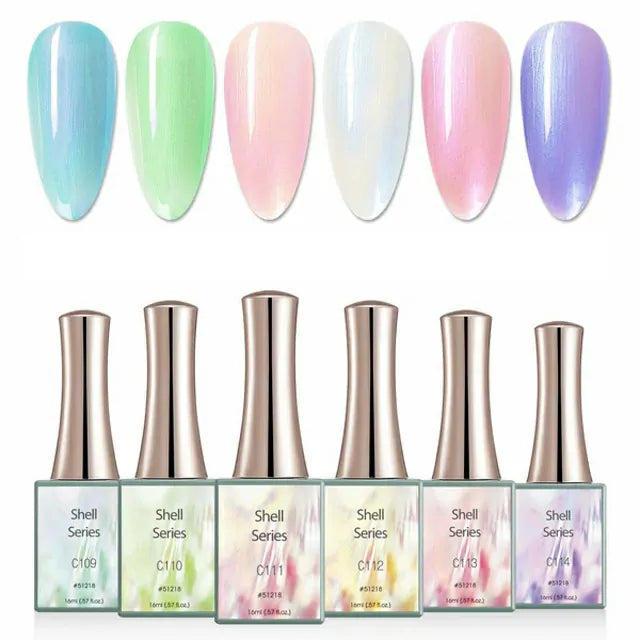 Canni Shell Series Gel Polish Set (16ml)