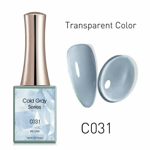 Canni Cold Gray Series Gel Polish Set (16ml)