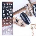 Playful Cats Nail Stamping Plate (XY-N11)