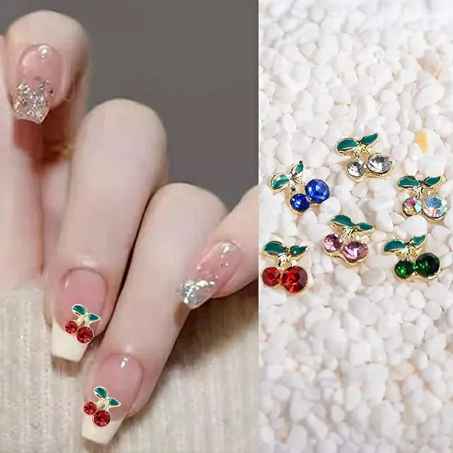 Cherry Nail Charms (Pack of 2 Pcs)