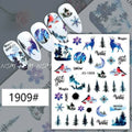 Christmas Nail Art Sticker Sheets (JO-1909)