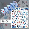 Christmas Nail Art Sticker Sheets (JO-1910)
