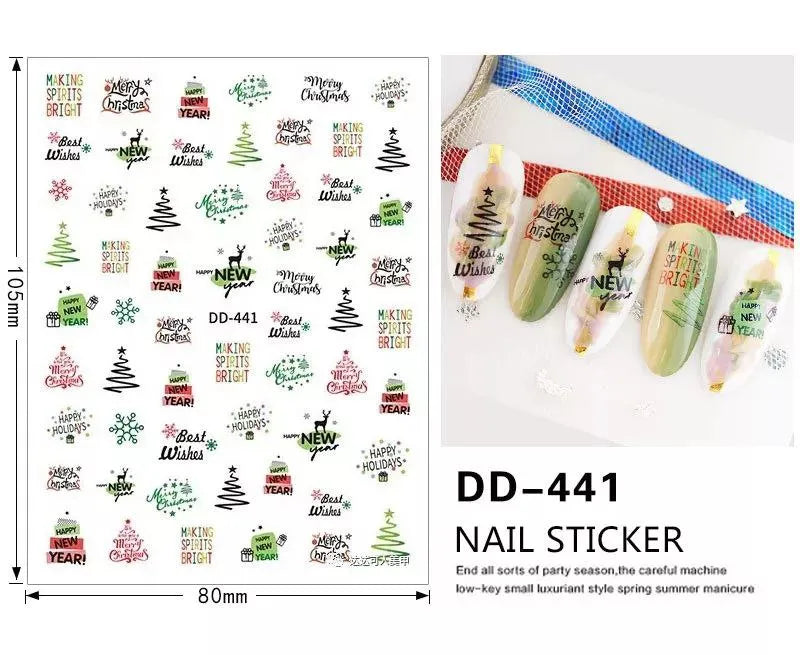 Christmas Sticker Sheets