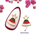 Christmas Tree Nail Charms (Set Of 2 Pcs)