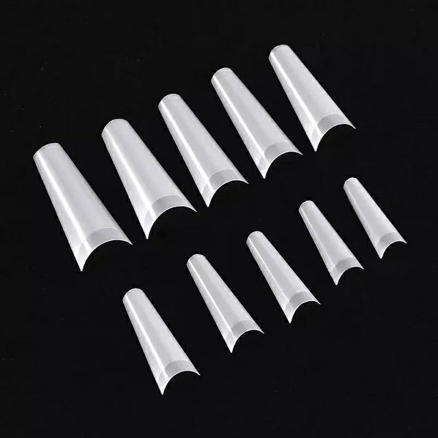 Coffin Shaped Fake Nail Tips (Pack Of 500 Pcs)