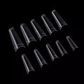 Coffin Shaped Fake Nail Tips (Pack Of 500 Pcs)