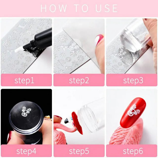 Butterfly Wings Nail Stamping Plate (XY2022-A10)