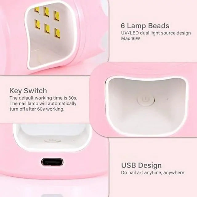 Crown Mini Nail UV Lamp (18W)