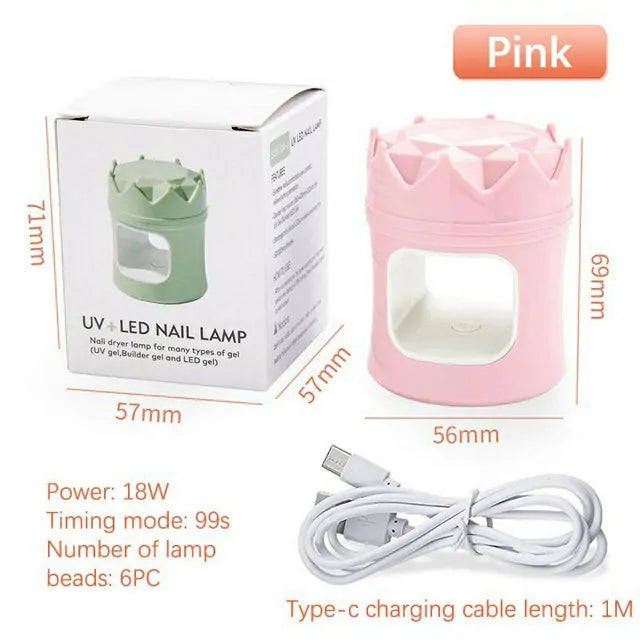 Crown Mini Nail UV Lamp (18W)