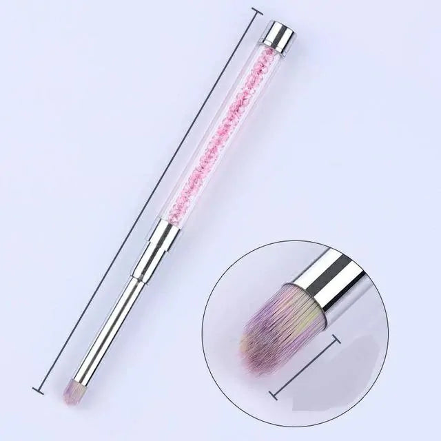Crystal Filled Ombre Brush