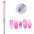 Crystal Filled Ombre Brush