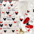 Mickey And Minnie 5D Stickers Sheet