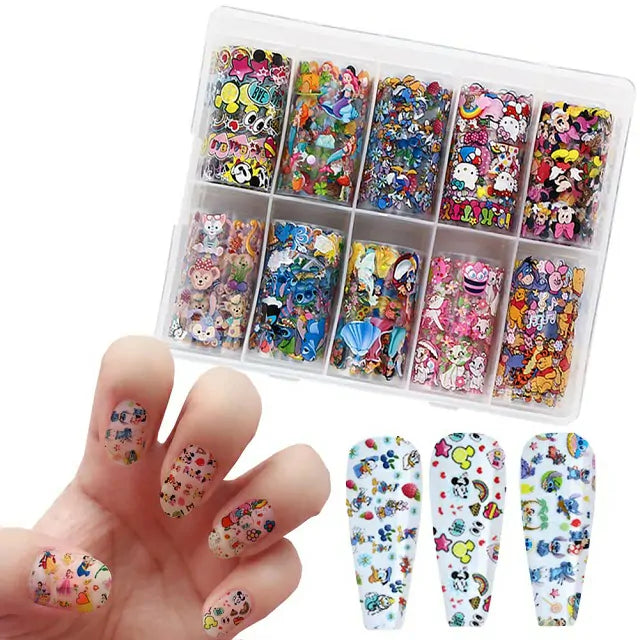 Disney Cartoon Print Transfer Foil Box