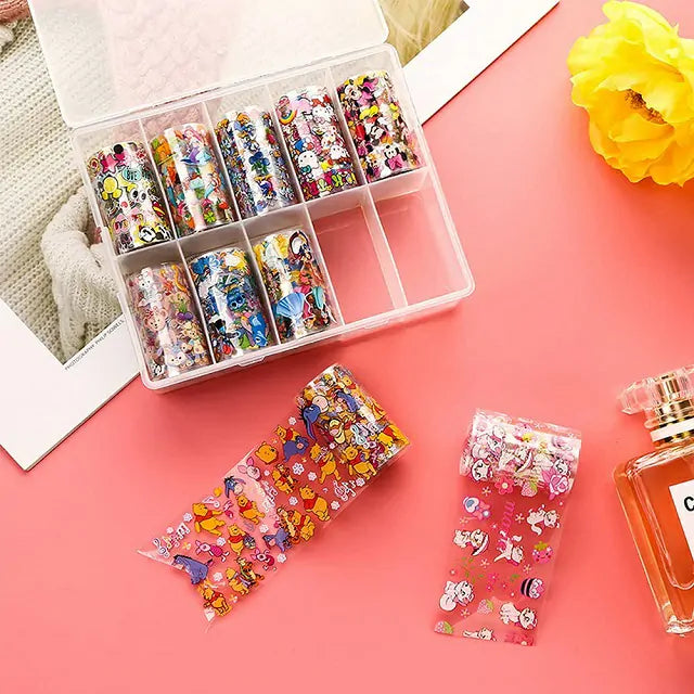 Disney Cartoon Print Transfer Foil Box