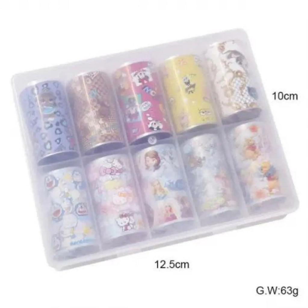 Disney Cartoon Transfer Foil Box