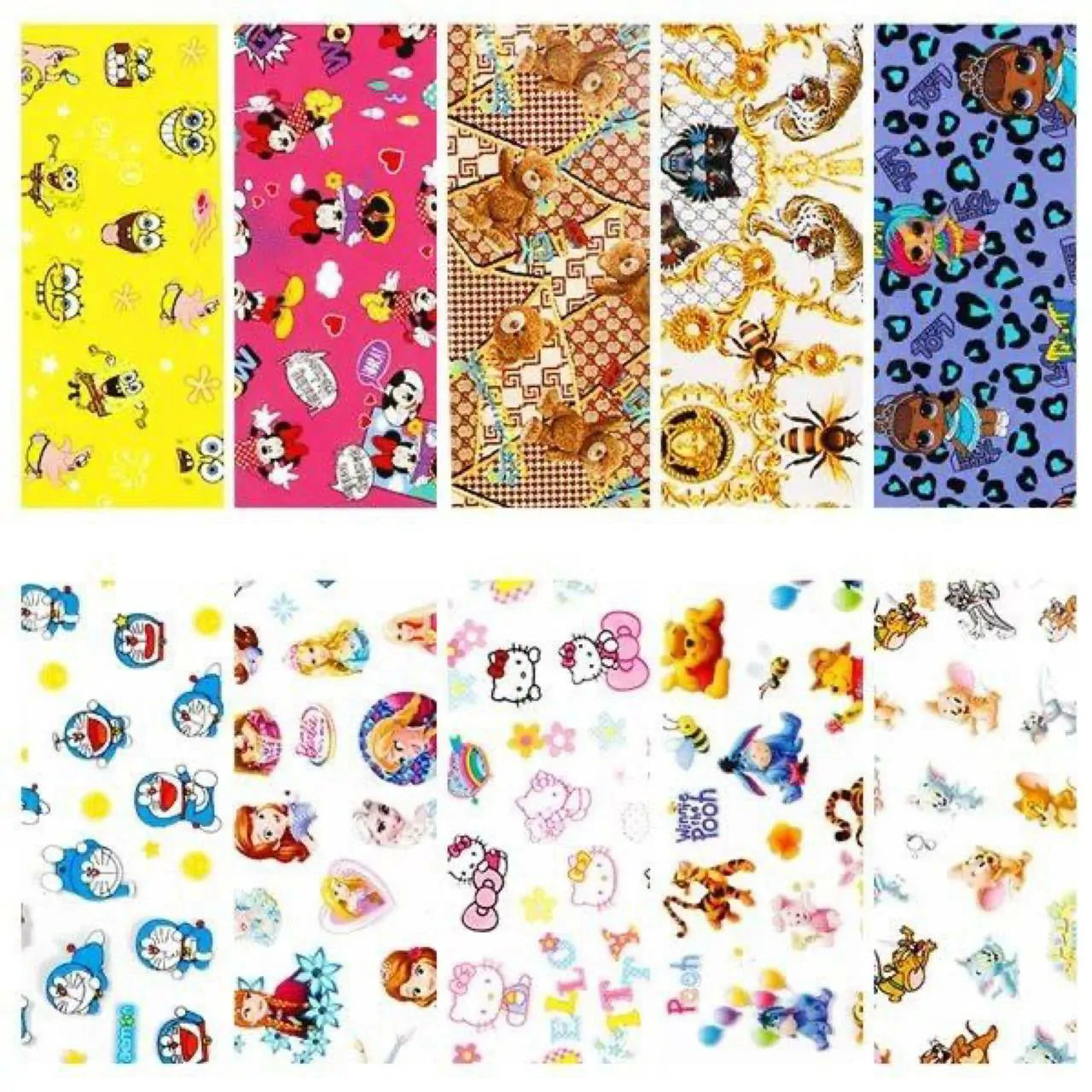 Disney Cartoon Transfer Foil Box
