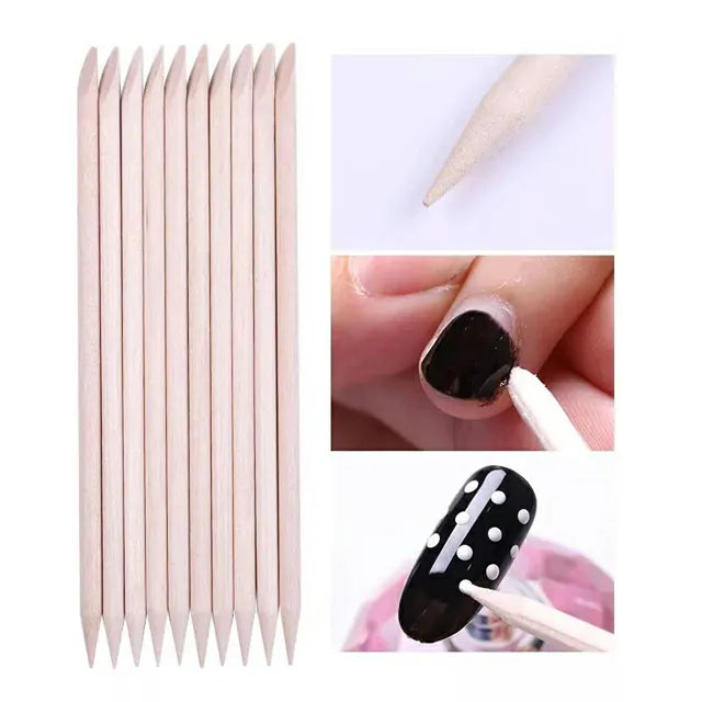 Disposable Mini Cuticle Sticks / Pushers (Pack of 24 Pieces)