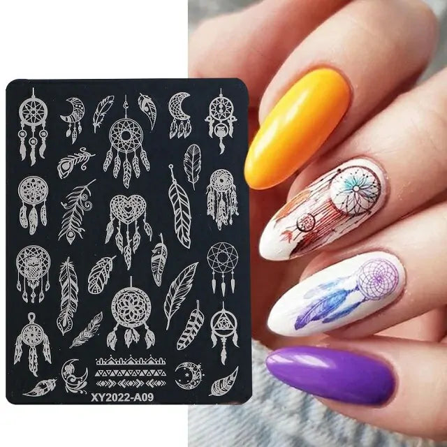 Dream Catchers Nail Stamping Plate (XY2022-A09)