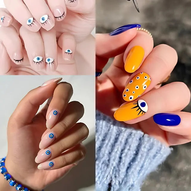 Evil Eye 5D Nail Stickers Sheet