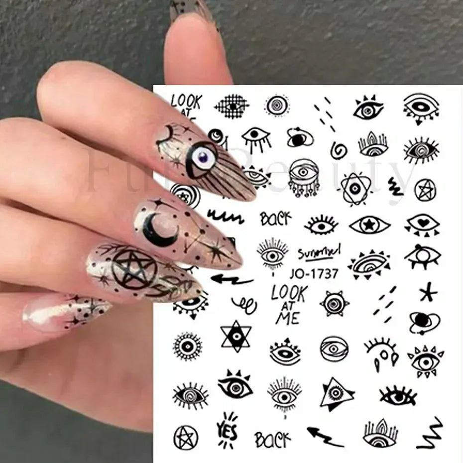 Evil Eye Sticker Sheets (JO-1737)