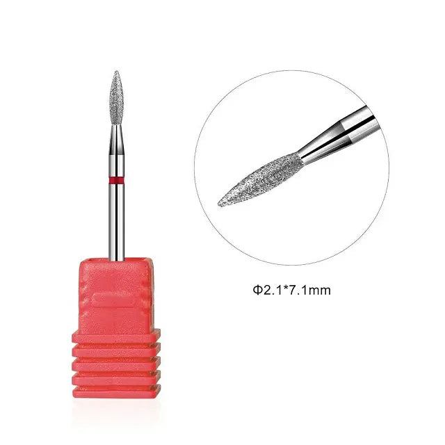 Fine Grit Nail Cuticle Drill Bit