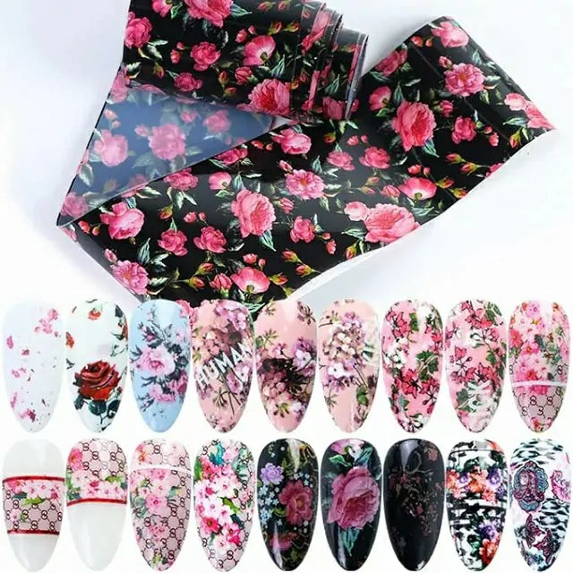 Floral Transfer Foil Box