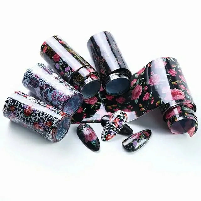 Floral Transfer Foil Box
