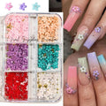 Flower Nail Charms Grid (Set No. 1)