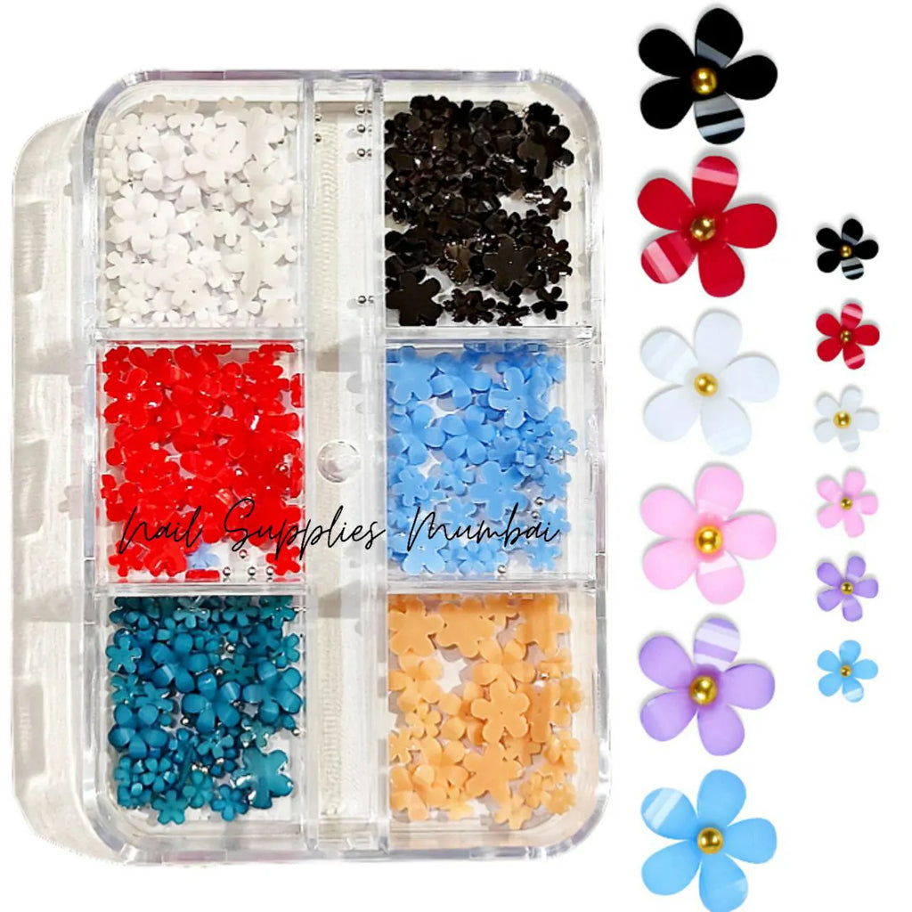 Flower Nail Charms Grid (Set No. 2)