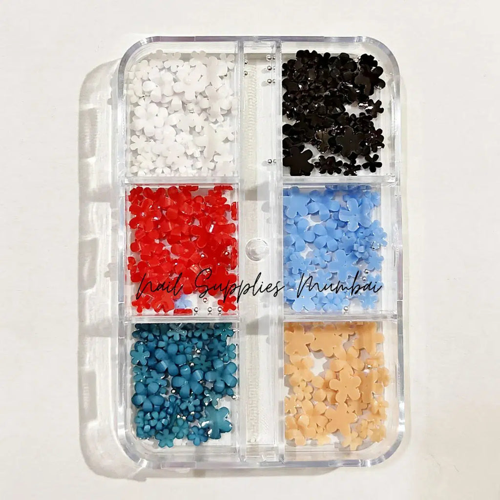 Flower Nail Charms Grid (Set No. 2)