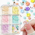Flower Nail Charms Grid (Set No. 3)