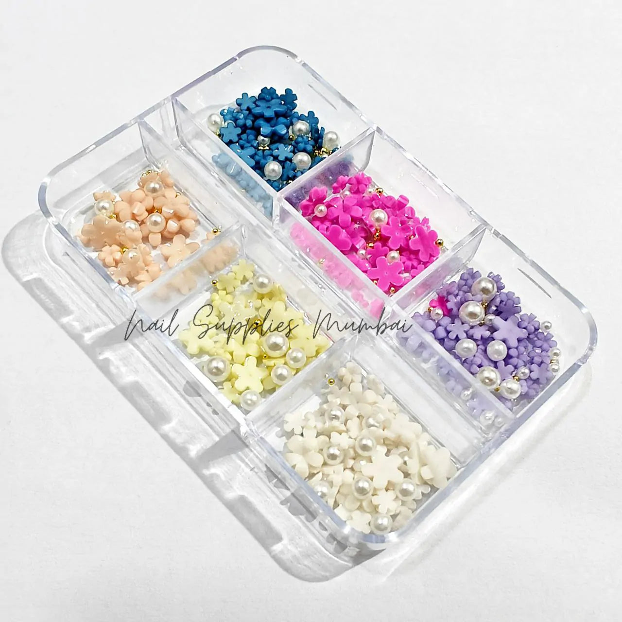 Flower Nail Charms Grid (Set No. 4)