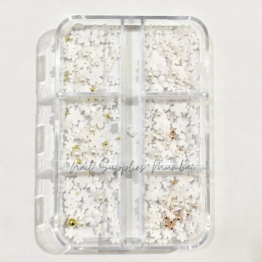 Flower Nail Charms Grid (Set No. 6)
